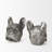 Modern & Contemporary Resin Non-Skid Bookends