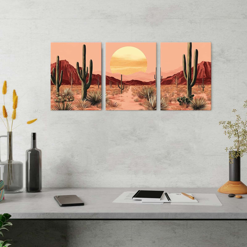 3 Piece Wrapped Canvas Print