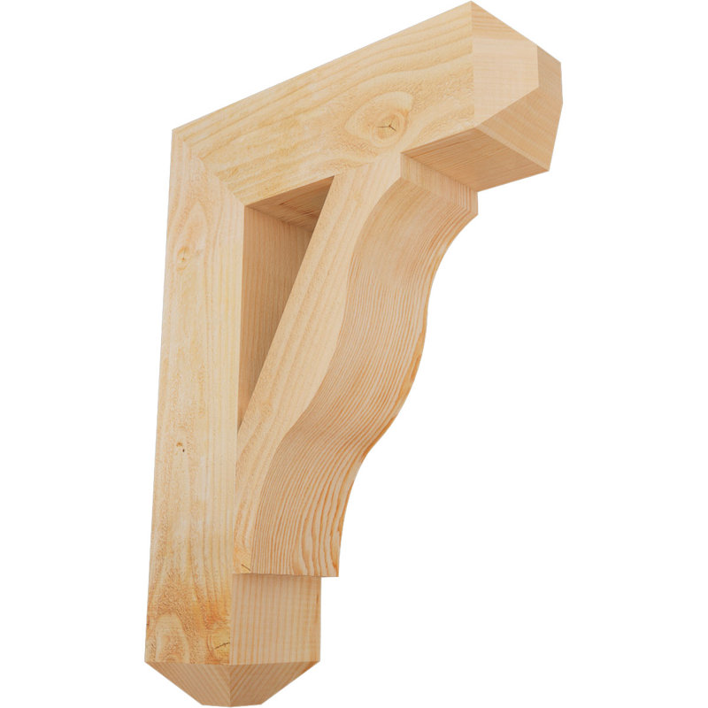 Support pour artisan Funston, H 30 po x l 6 po x P 22 po, Sapin de Douglas, Sciage brut