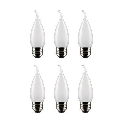 CA10 LED, Dimmable Light Bulb, E26/Medium (Standard) Base