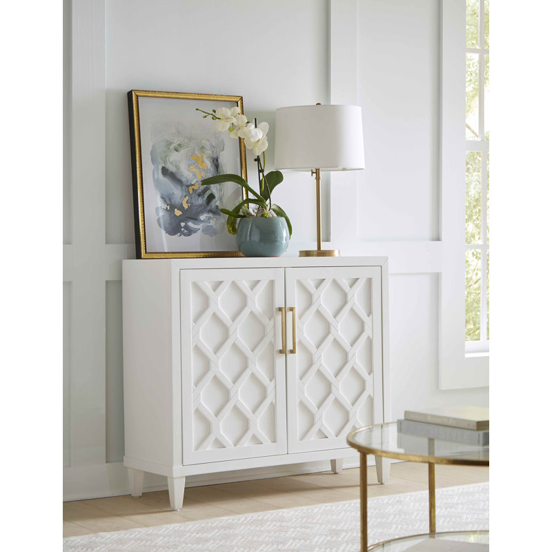 43'' Console Table, White