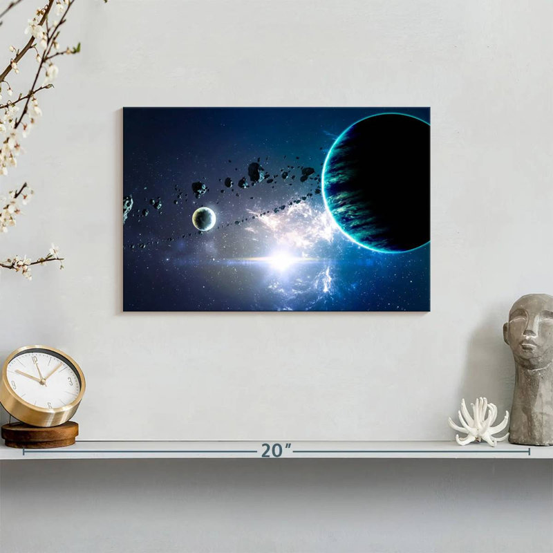 Oberle Planets And Nebula, 8" H x 12" W