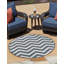 Tapis d'extérieur Ayton de couleur bleu marine-69551320