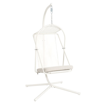 Comfort Hammocks Hanging Metal Frame Modern Compact Patio Home Chair