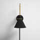 Alston Single Light Iron Dimmable Barn Light