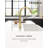 Angelsey Single-Handle Modern Kitchen Faucet, Swivel Prep Sink Faucet 1.6 GPM-115690323