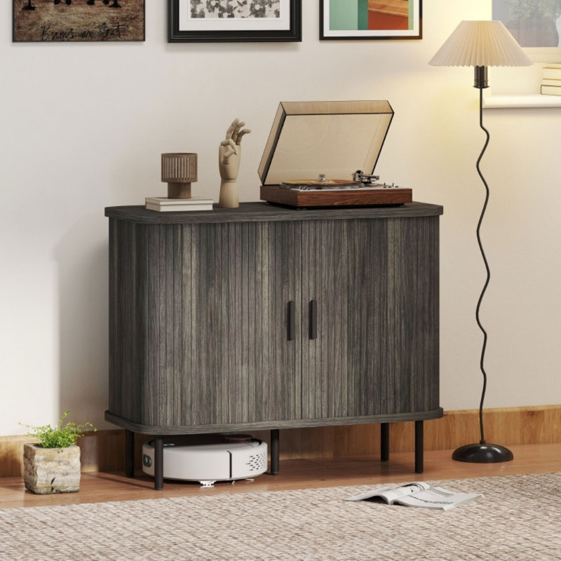 90cm Sideboard, Grey