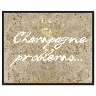 Champagne issues - Art textuel
