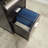Compact Home Office Desk With Modesty Panel And Detachable File Cabinet On Locking Wheels, Ideal For Efficient Workspaces