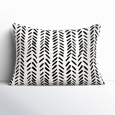 Geometric Reversible Throw Pillow