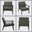 Fauteuil à dossier haut d'inspiration médiévale moderne-677280714