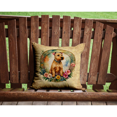  Polyester Indoor/Outdoor Throw Pillow