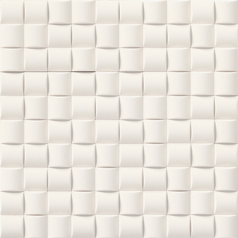 Vele 1.19" x 1.19" Ceramic Mosaic Wall Tile, White