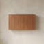 Armoire murale de salle de bain multifonctionnelle en chêne brun 41 po MITCH, 3 portes, utilisation dans plusieurs pièces