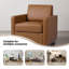 Upholstered Swivel Armchair-1711630851