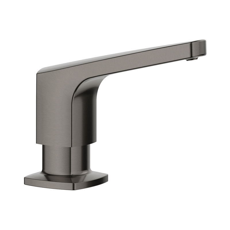 Rivana Soap Dispenser - Satin Dark Steel, Satin Dark Steel