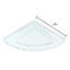 Tablette murale flottante en verre-16073782
