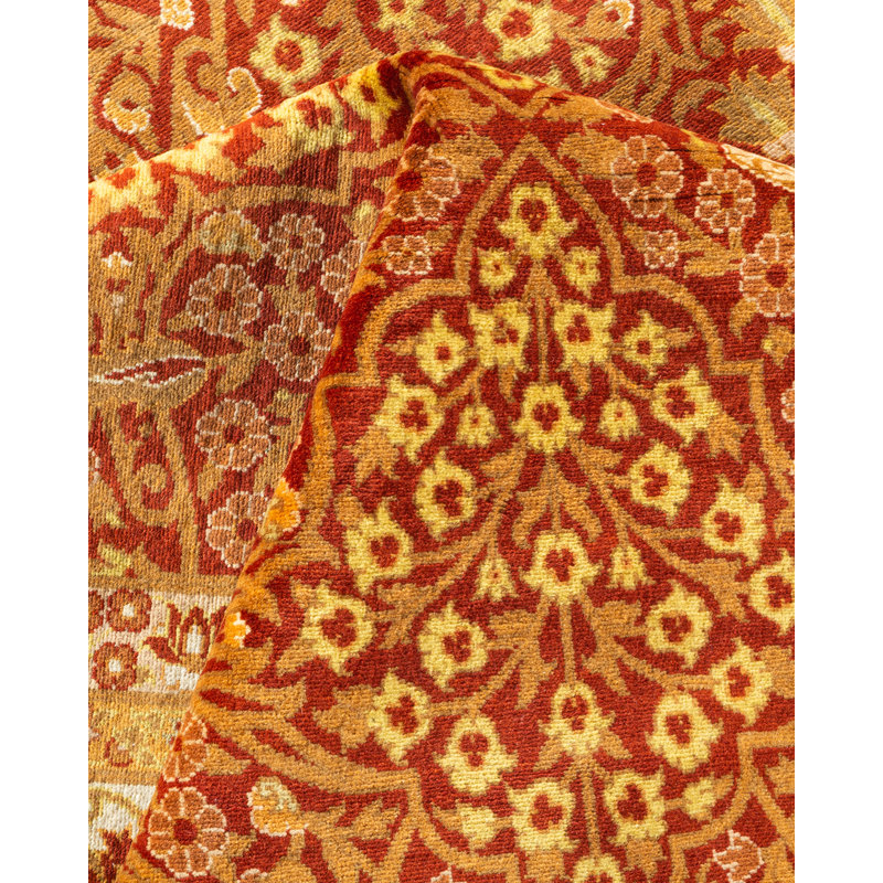 Classic One-of-a-Kind 6' 1" X 12' 2" Hand Knotted Area Rug