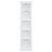 83.4"Tall Modern Corner Shelf,5 Tier Corner Bookcase With LED Light, Storage Standing Shelf Unit, Open Corner Plant Display Stand For Living Room,Wall Corner, Home Office