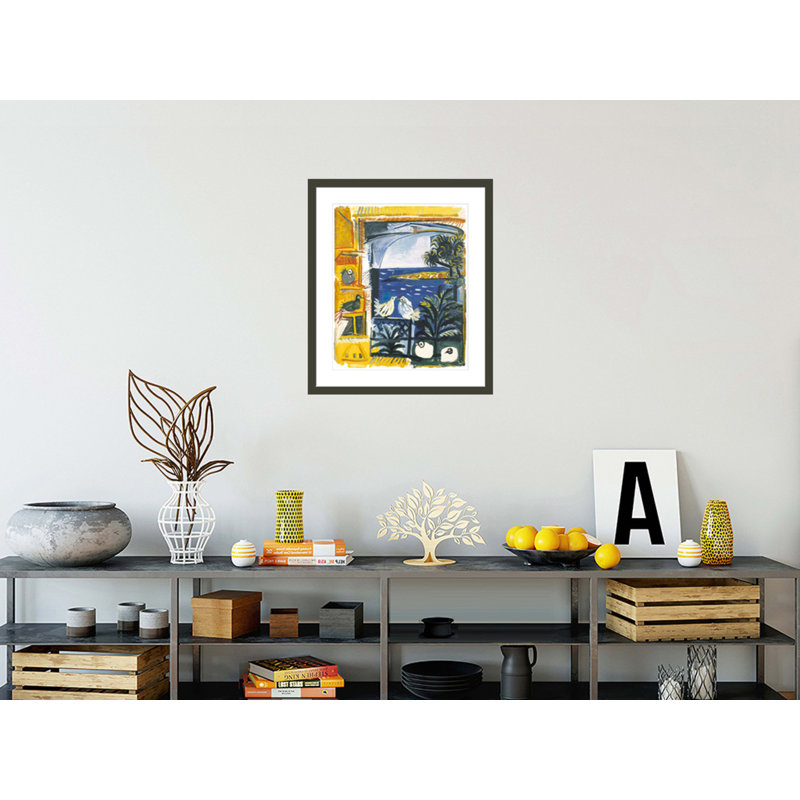 «The Pigeons» par Pablo Picasso, impression giclée sur cadre, H 27,44 po x l 23,5 po