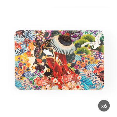 Kimono Abstract Placemat
