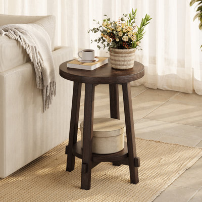 Table d'appoint en bois massif