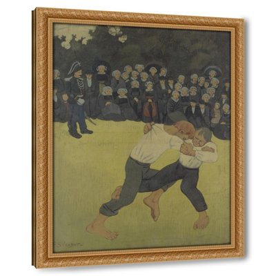 Breton Wrestling (between 1890 and 1891)
