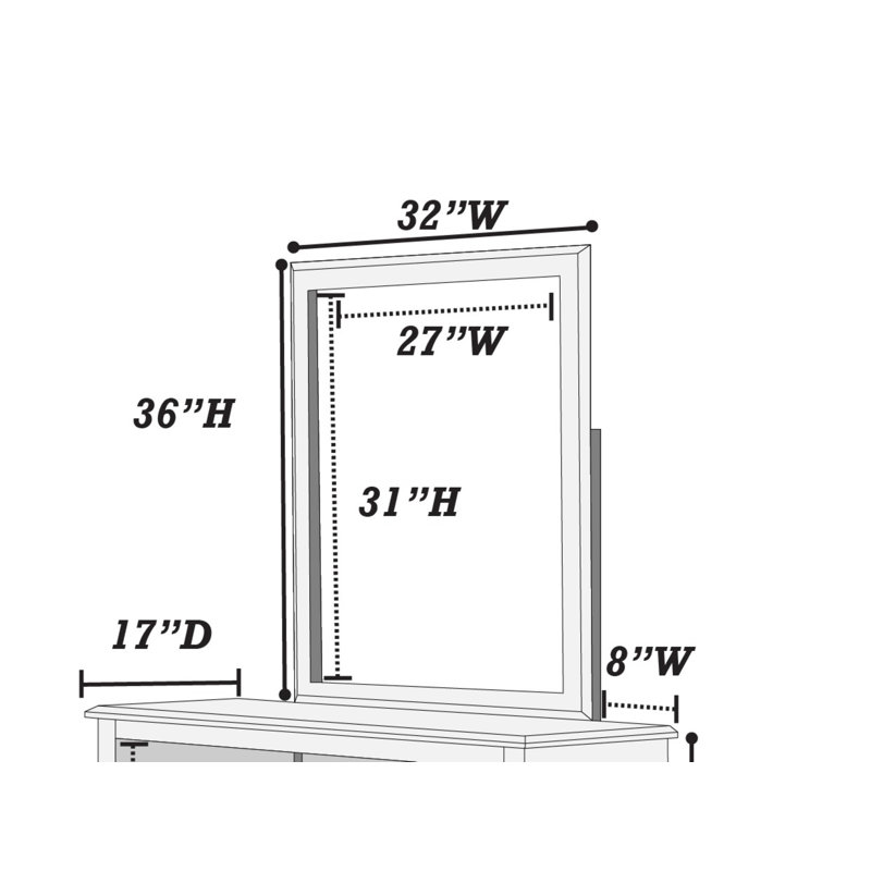 Miroir Aiydan, Noir