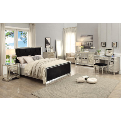 Upholstered Sleigh Bed