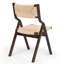 Chaise d'appoint pliante en bois massif-173123841