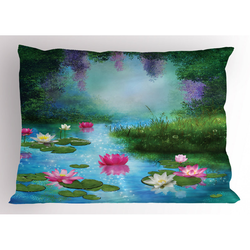 Fairy Polyester Floral Sham Set, King