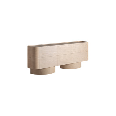 87'' Solid Wood Sideboard