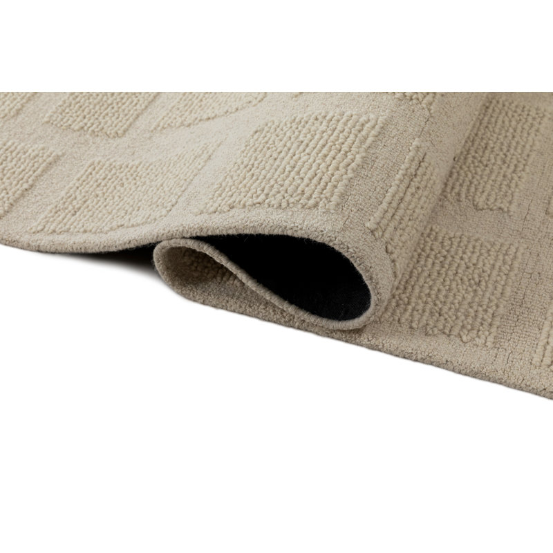 Wander Hand Tufted Wool Indoor Rug, Ivory, 7'9x9'9