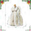 Arbre de Noël élégant en forme de fausse fourrure et PVC 16 po H