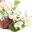 Arrangement floral hydrangées et magnolias