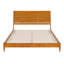 Lit plateforme en bois massif avec pied de lit assorti Ambrey-864761711-864761704