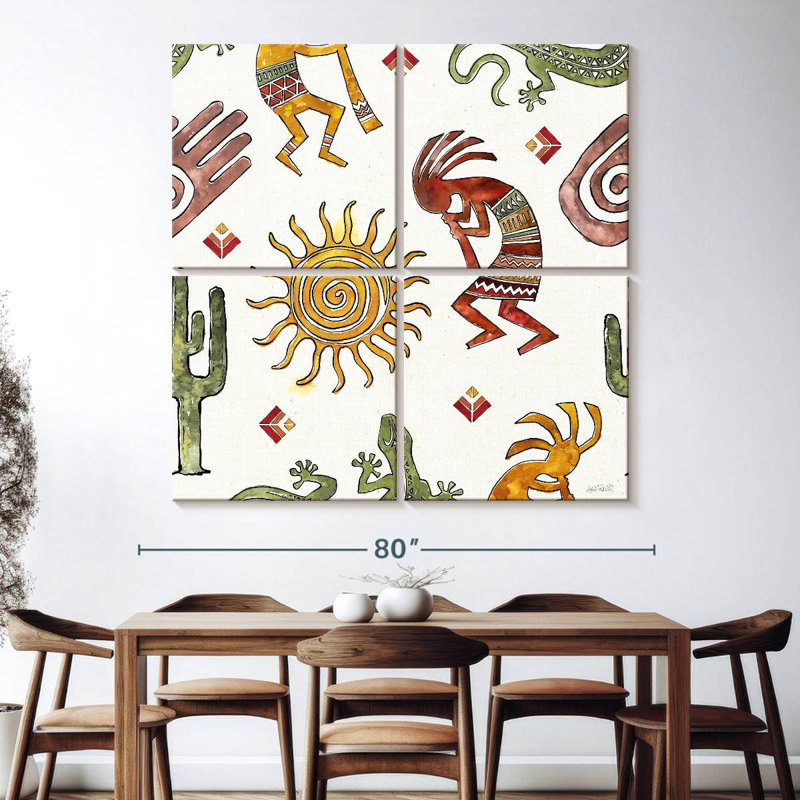 Lelar Southwest Flair Pattern I, 74" H x 74" W