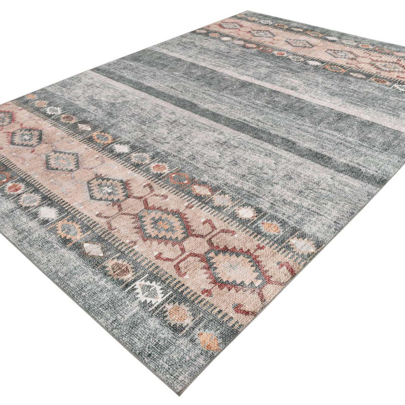 Arvene Chenille Geometric Indoor Rug, Rectangle 2' x 3'