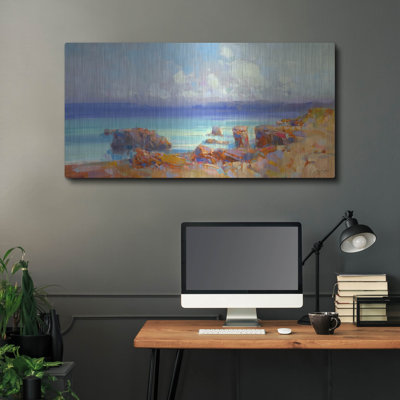 Red Barrel Studio® 'Pacific Highway' by Vahe Yeremyan Metal Wall Art