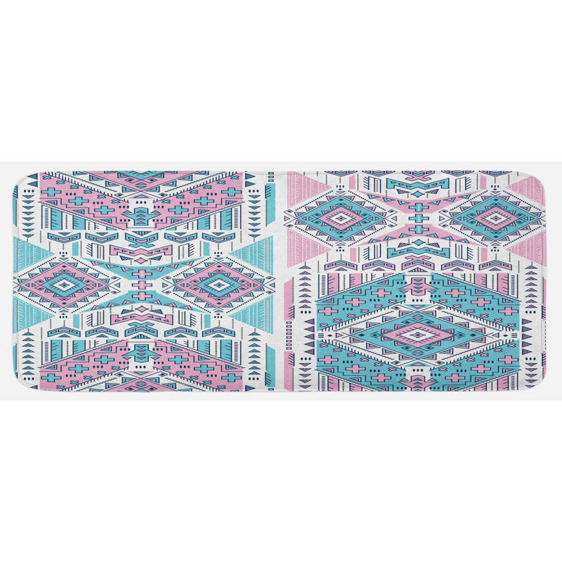 Tapis de cuisine tribal