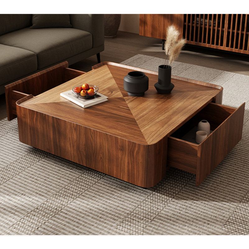 Italian style wood end table