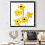 Yellow Daisy Group, reproduction d'art sur toile encadrée-917676739-917676740