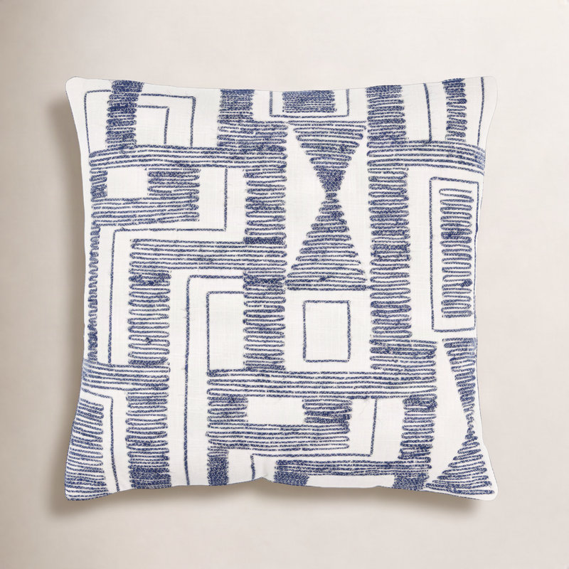 Coussin Dania, 22 po x 22 po, Mélange de duvet