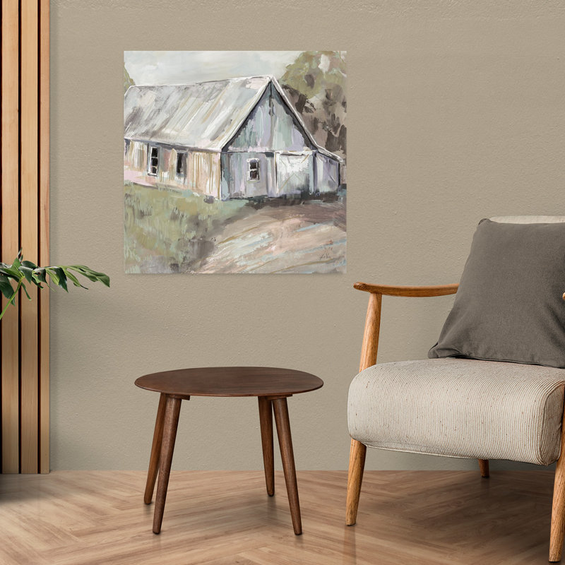 Art contemporain contemporain «Going To The Country I Neutral With Architecture», H 24 po x l 24 po