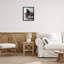Horse Lounging on Sofa  Framed Floater Canvas Wall Art, design by Lettered and Lined-2005902818-2005902819