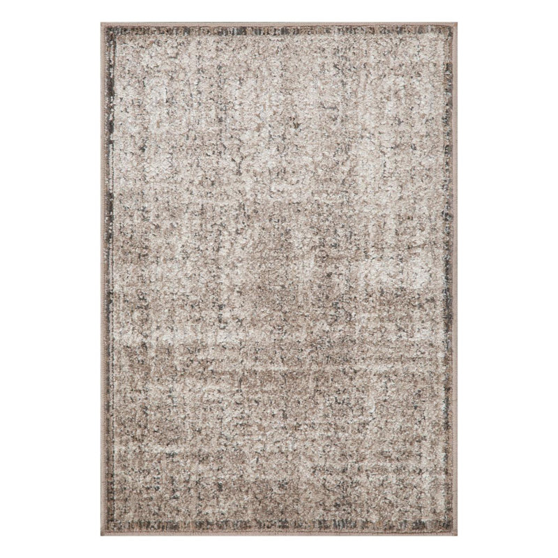 Vintage Distressed Area Rug, 5x7