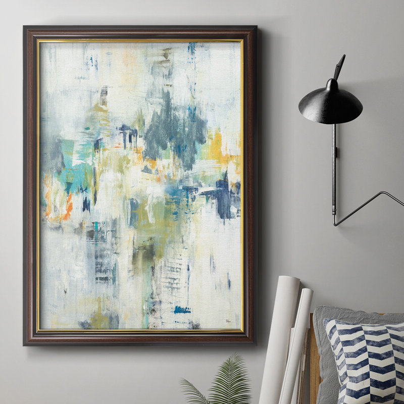 " Just Relax ", 20" H x 16" W x 2.5" D, Brown Framed