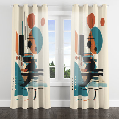 Avett - Modern Grommet Curtain - Velvet Room Darkening - 1 panel