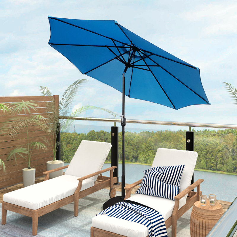 Kinsman 106'' Tilt Market Umbrella, Aqua