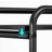 4 Tiers Practical Steel Storage Rack With 4 Wheels 